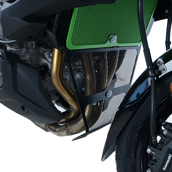 R&G DOWNPIPE GRILLE, BLACK KAWASAKI VERSYS 1000 '19-